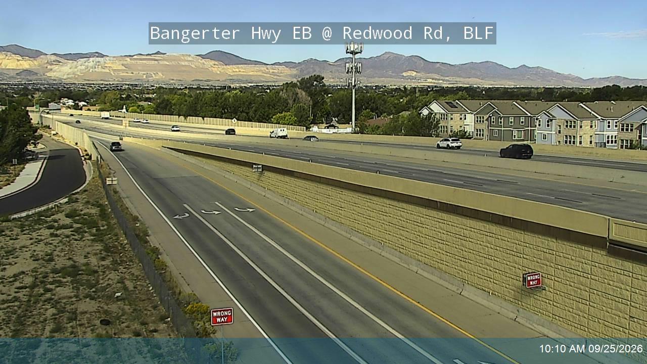 Bangerter Hwy / SR-154 EB @ Redwood Rd / SR-68, BLF