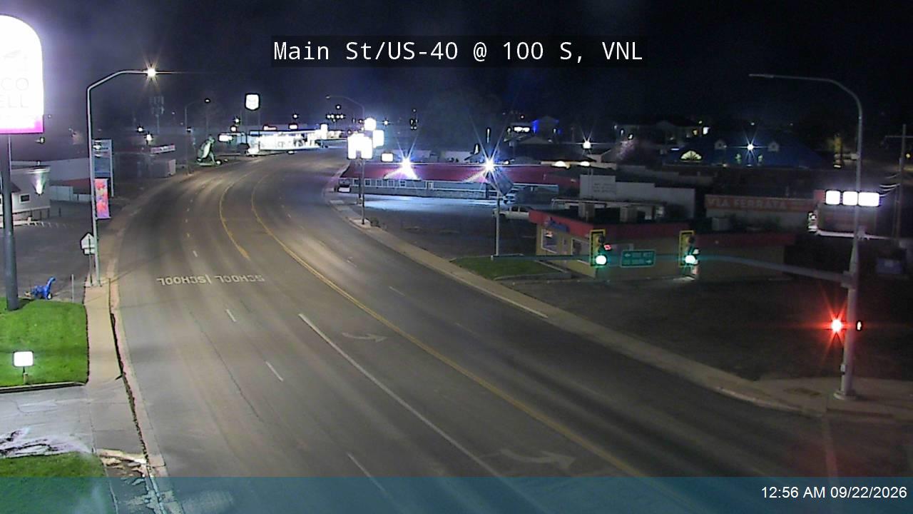 Main St / US-40 @ 100 S / MP 143.4, VNL