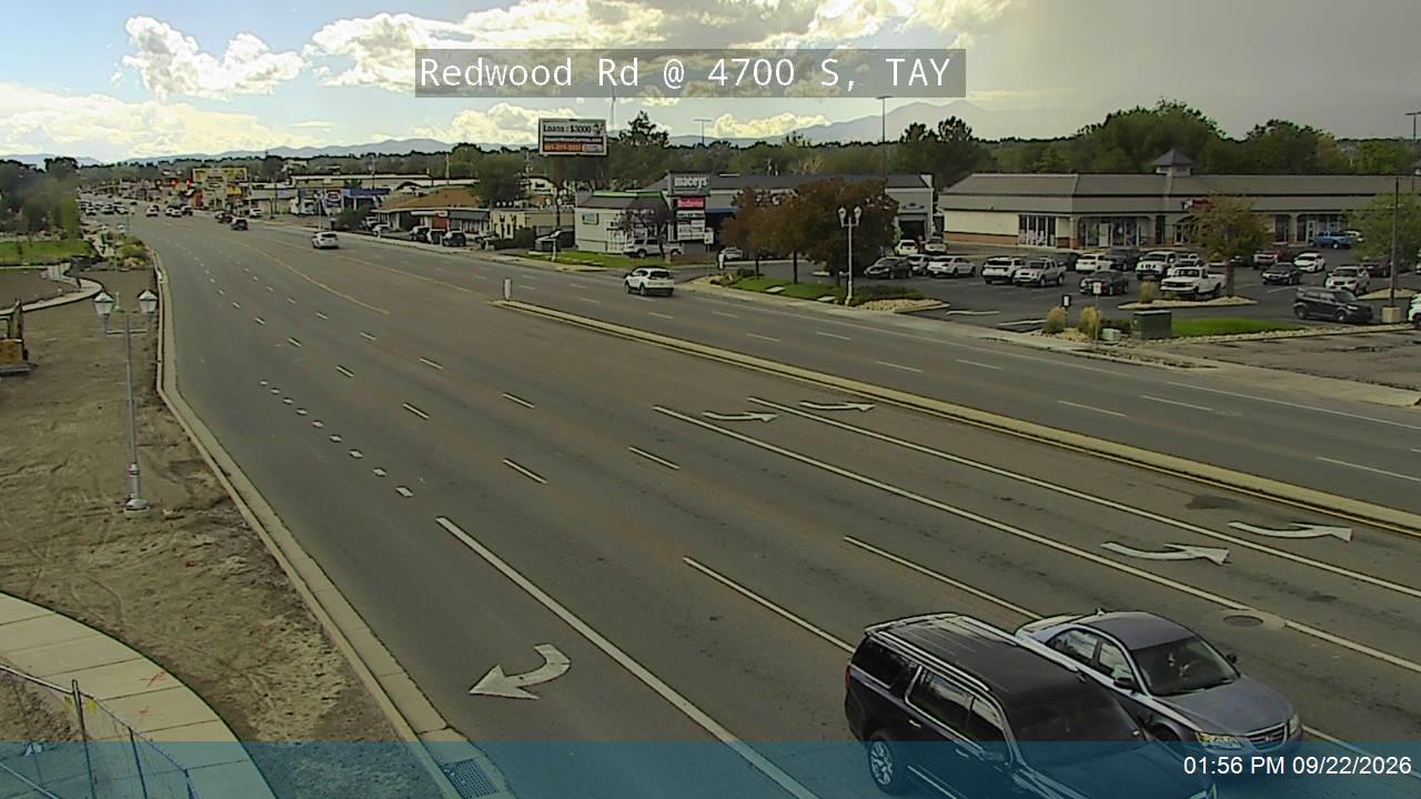 Redwood Rd / SR-68 @ 4700 S / SR-266, TAY