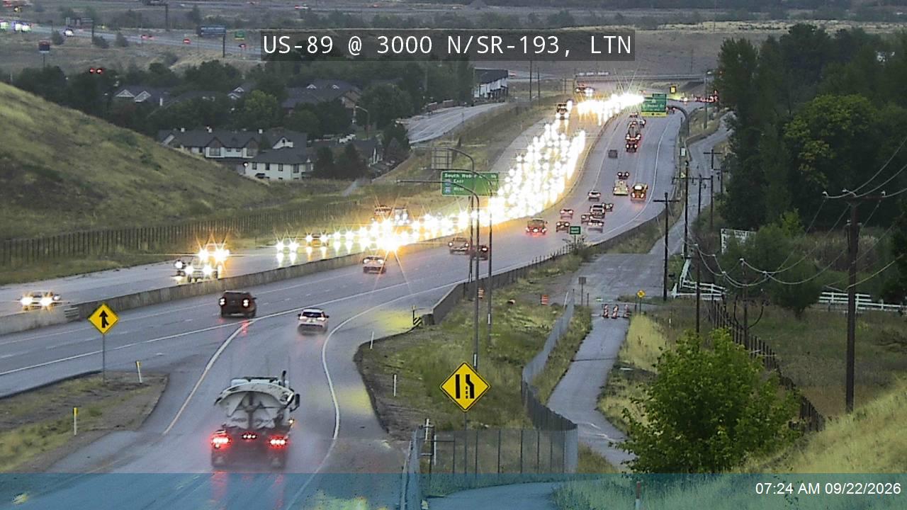 US-89 @ 3000 N / SR-193, LTN