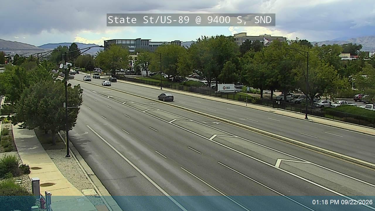 State St / US-89 @ 9400 S, SND