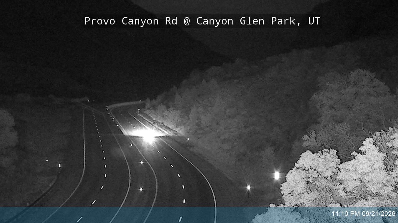 Provo Canyon Rd / US-189 @ Canyon Glen Park / MP 9.98, UT