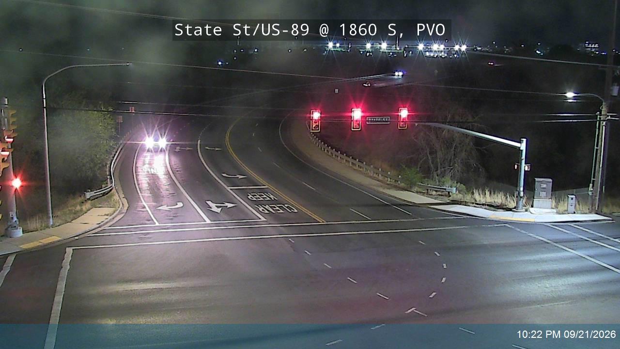 State St / US-89 @ 1860 S / Slate Canyon Dr, PVO