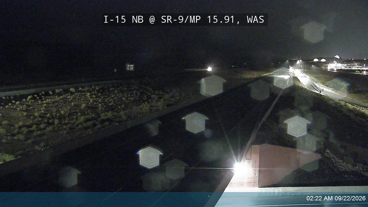 I-15 NB @ State St / SR-9 / MP 15.91, WAS
