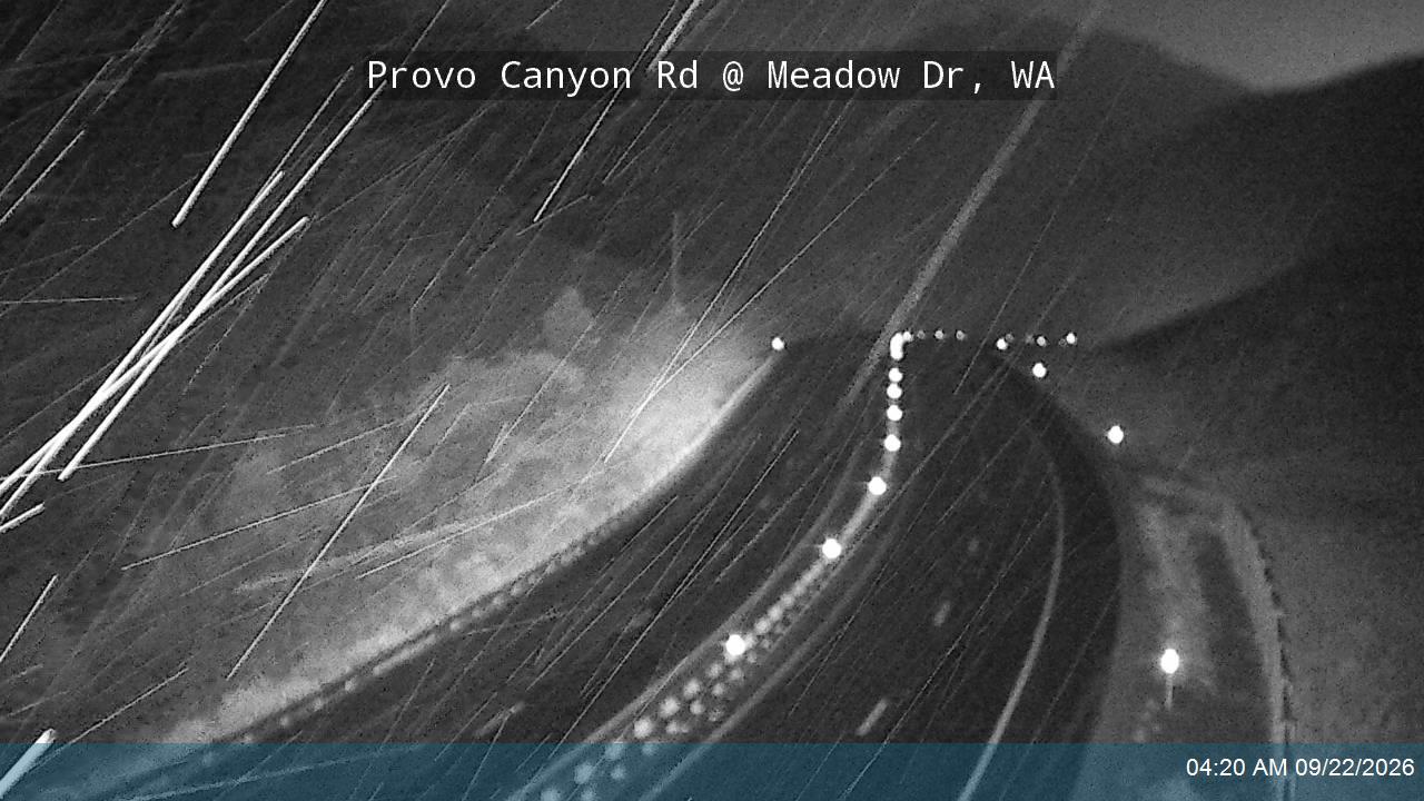 Provo Canyon Rd / US-189 @ Meadow Dr / MP 16.25, WA