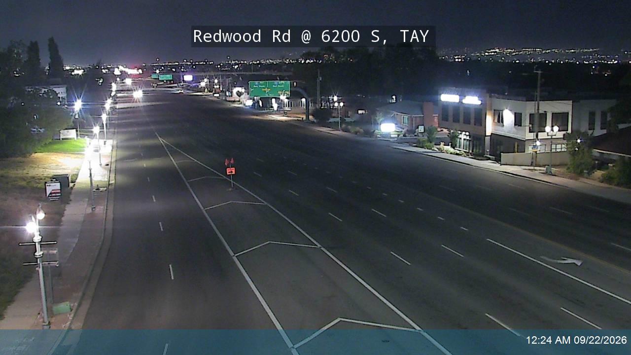 Redwood Rd / SR-68 @ 6200 S, TAY
