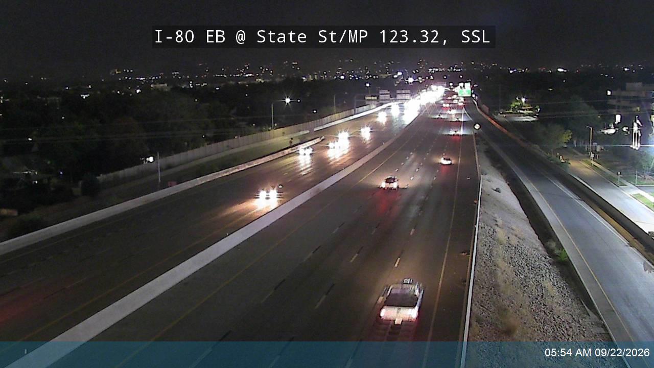 I-80 EB @ State St / US-89 / MP 123.32, SSL