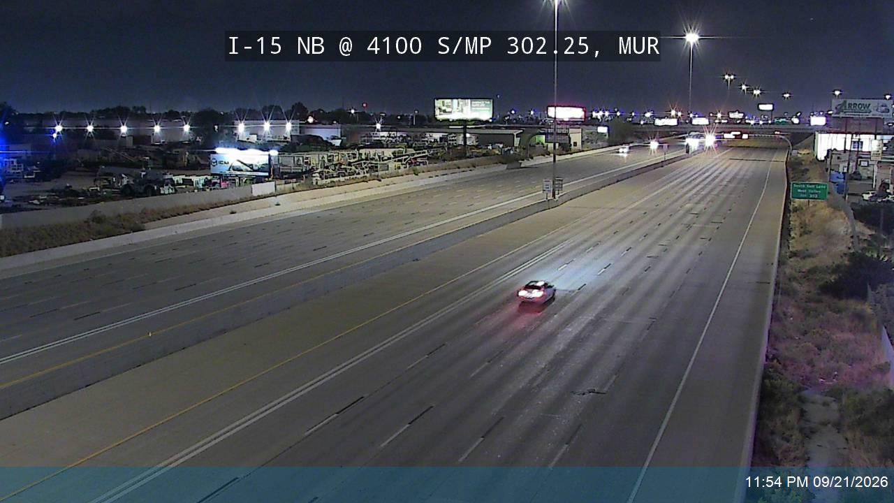 I-15 NB @ 4100 S / MP 302.25, MUR