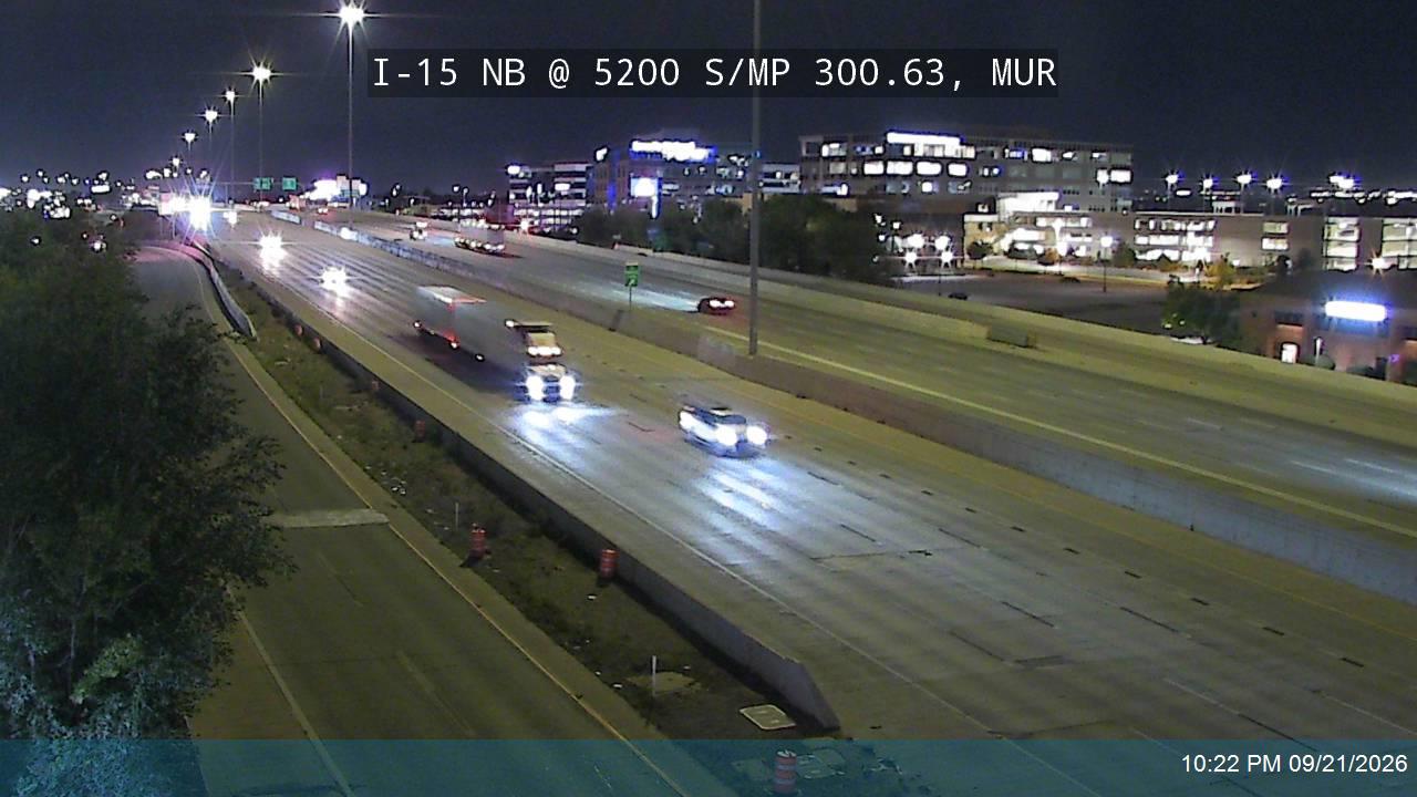 I-15 NB @ 5200 S / MP 300.63, MUR