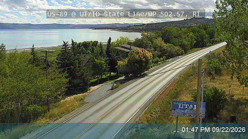US-89 @ UT/ID State Line / MP 502.57, RI