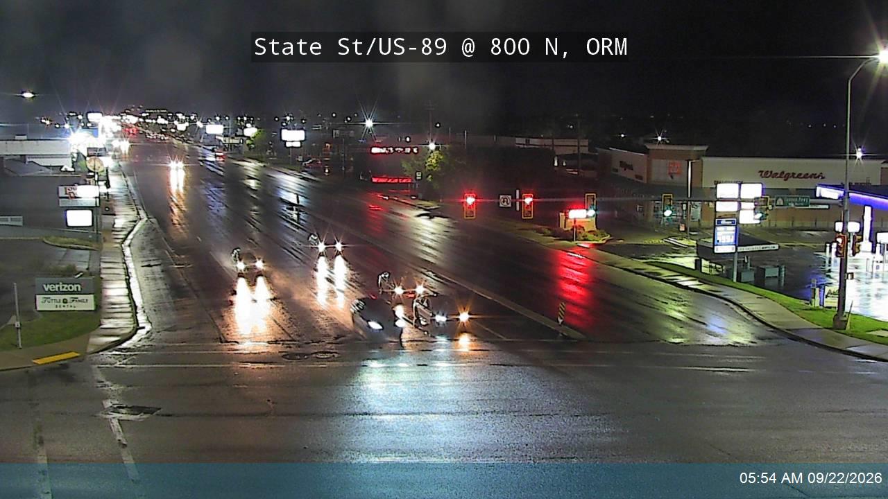 State St / US-89 @ 800 N / SR-52, ORM