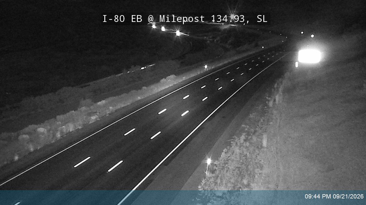 I-80 / Parleys Canyon EB @ Milepost 134.93, SL