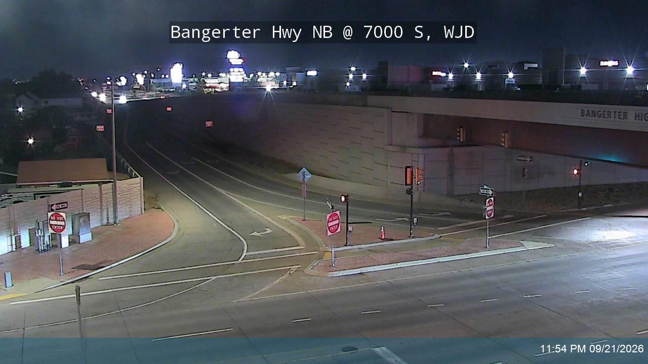 Bangerter Hwy / SR-154 NB @ 7000 S, WJD
