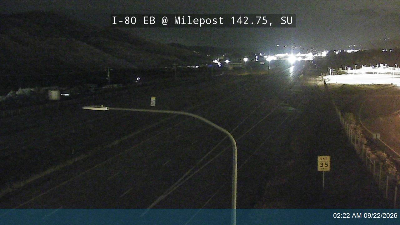 I-80 EB @ View Area / MP 142.75, SU