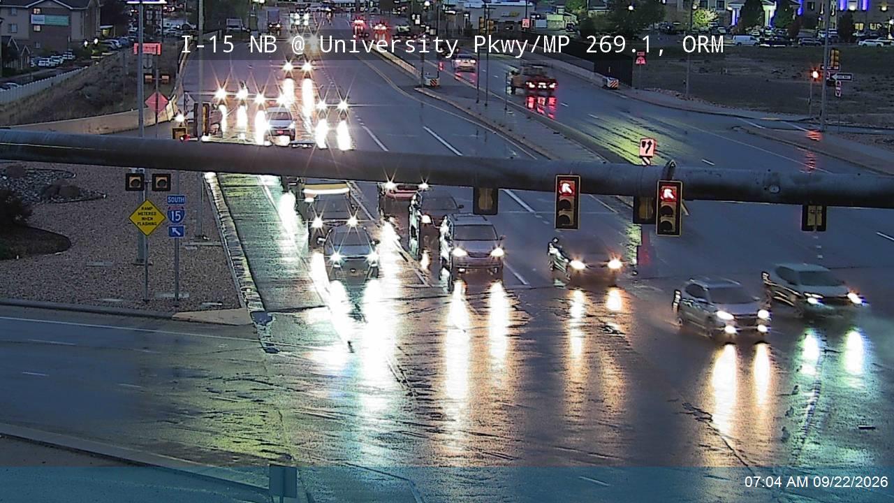I-15 NB @ University Pkwy / SR-265 / MP 269.1, ORM