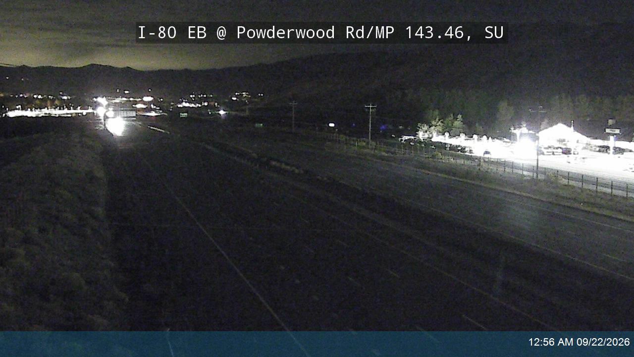 I-80 EB @ Powderwood Rd / MP 143.46, SU