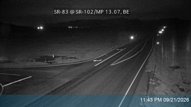 SR-83 @ SR-102 / MP 13.07, BE