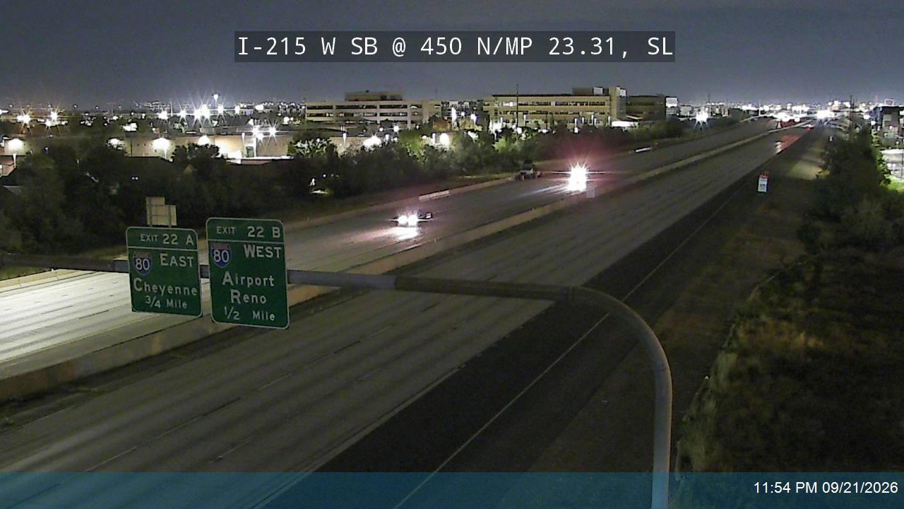 I-215 W SB @ 450 N / MP 23.31, SLC