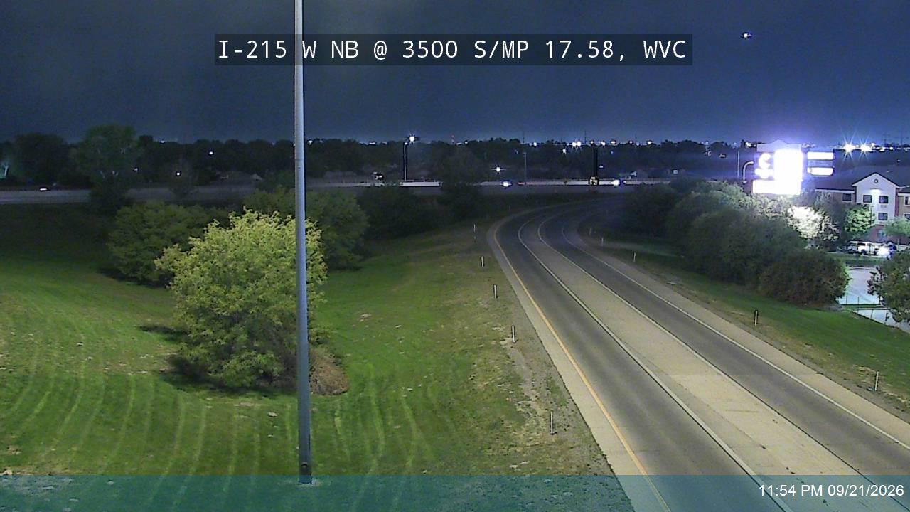 I-215 W NB @ 3500 S / SR-171 / MP 17.58, WVC