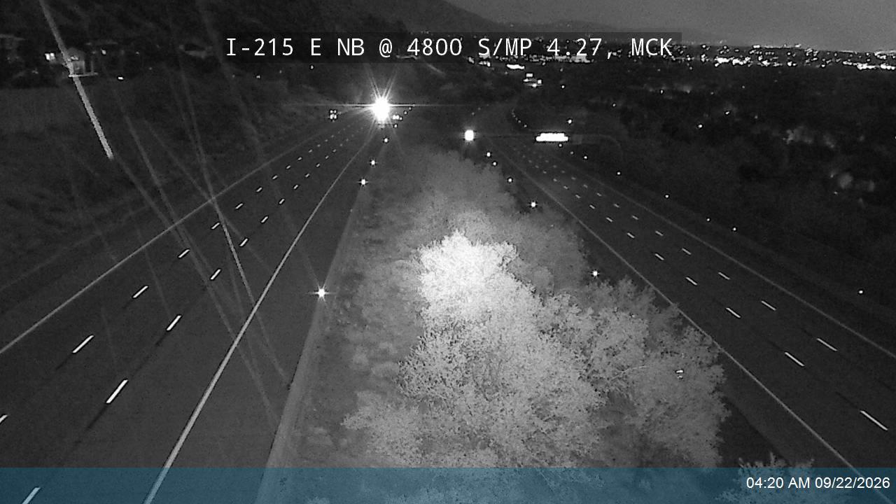 I-215 E NB @ 4800 S / MP 4.27, MCK