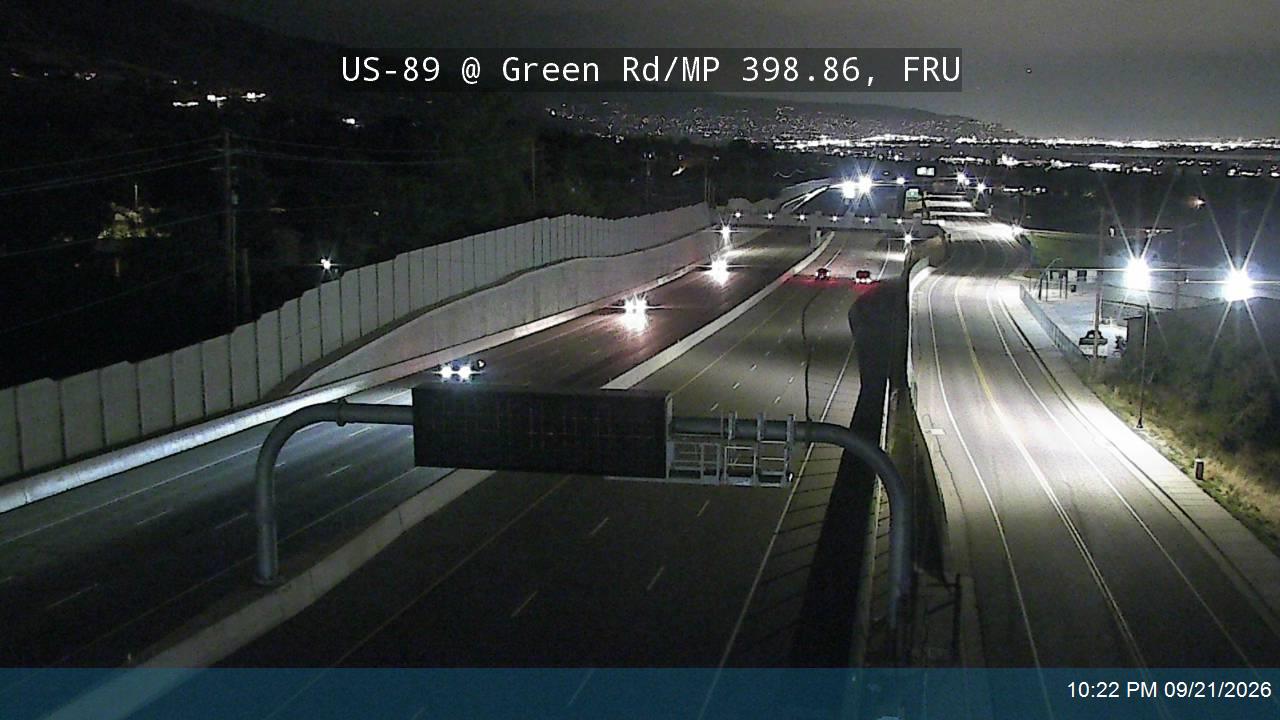 US-89 @ Green Rd / MP 398.86, FRU