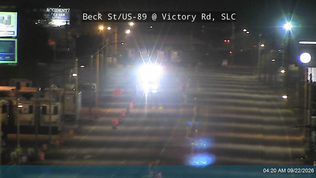 Beck St / US-89 @ Victory Rd / SR-186, SLC