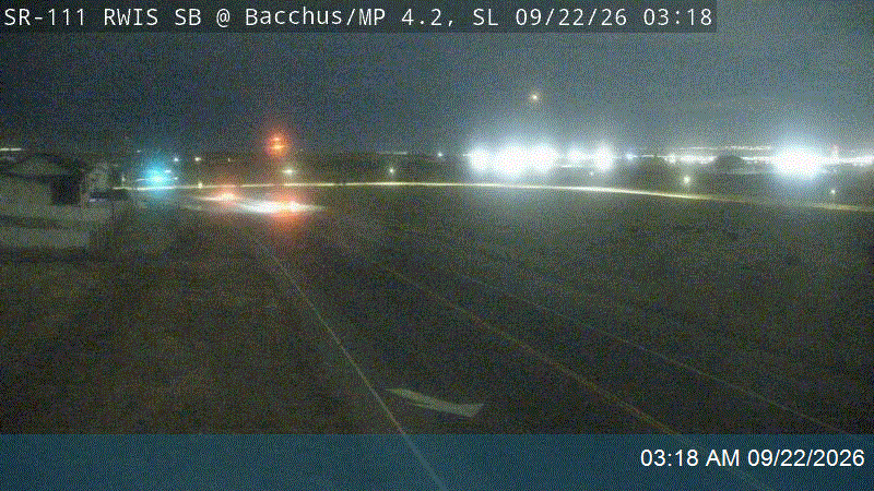 Bacchus Hwy / SR-111 RWIS SB @ 6400 S / MP 4.15, WVC