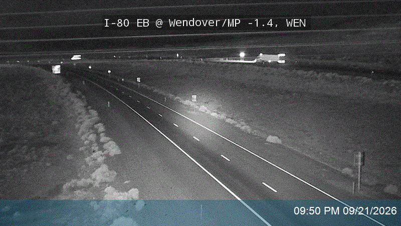 I-80 EB @ Wendover / UT MP -1.4 / NV MP 409.25, WEN