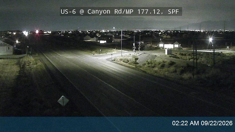 US-6 @ Canyon Rd / SR-198 / MP 177.12, SPF