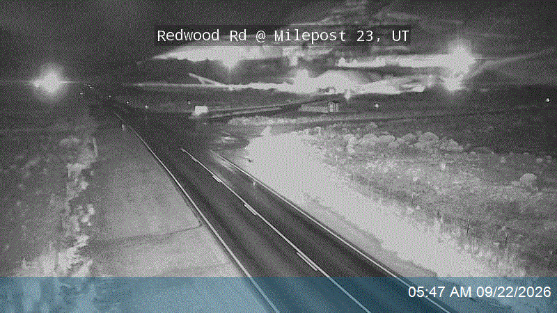 Redwood Rd / SR-68 @ Milepost 23, UT