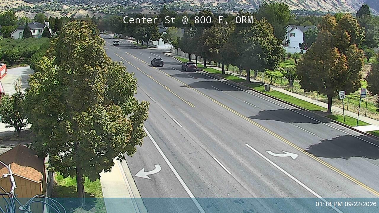Center St @ 800 E, ORM