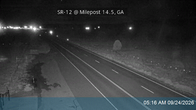 SR-12 @ Milepost 14.5, GA