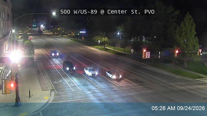 500 W / US-89 @ Center St / SR-114, PVO