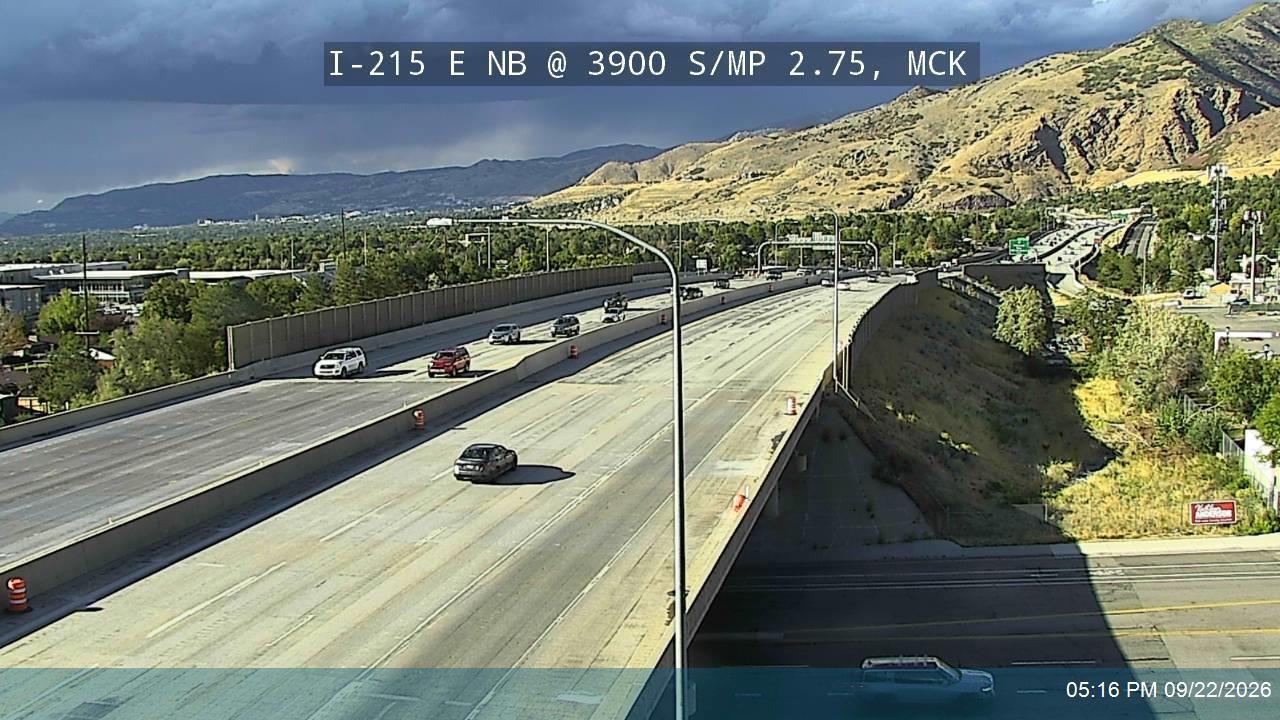 I-215 E NB @ 3900 S / MP 2.75, MCK