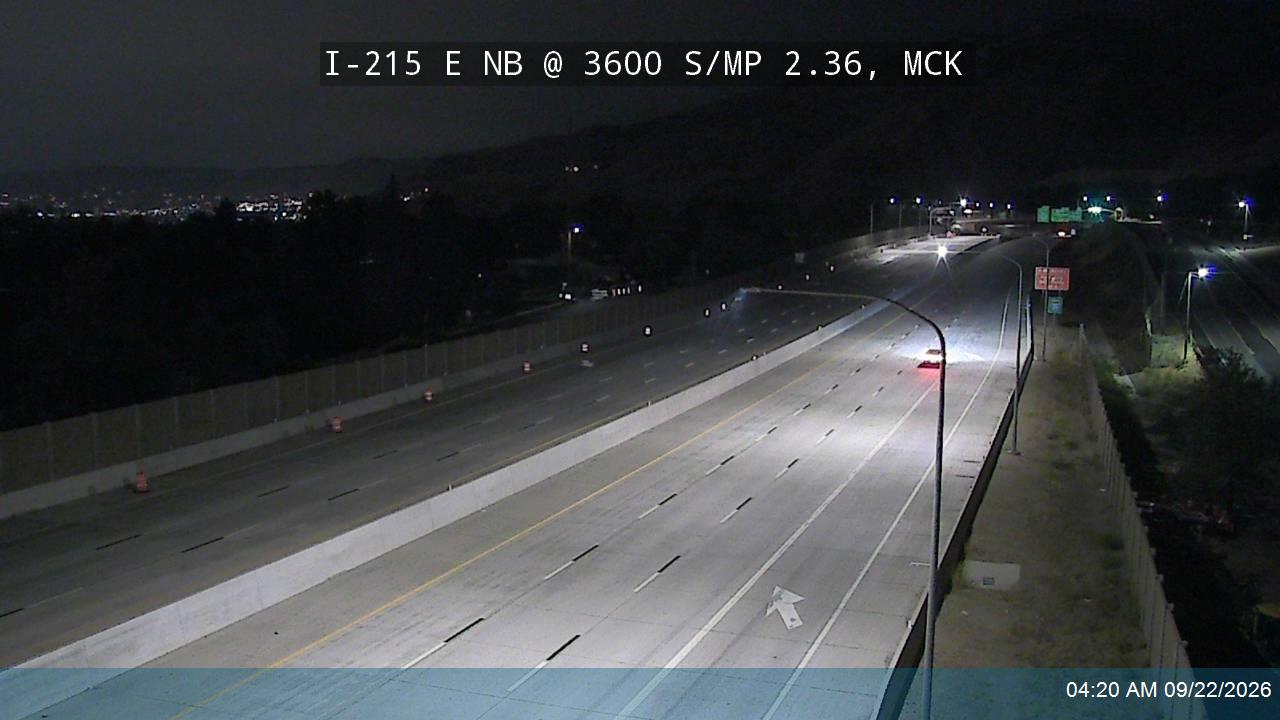I-215 E NB @ 3600 S / MP 2.36, MCK