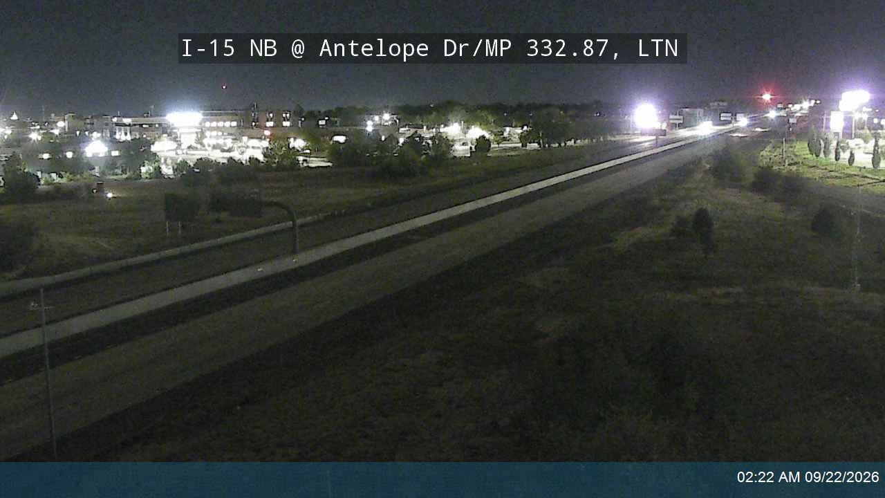 I-15 NB @ Antelope Dr / 2000 N / SR-108 / MP 332.87, LTN