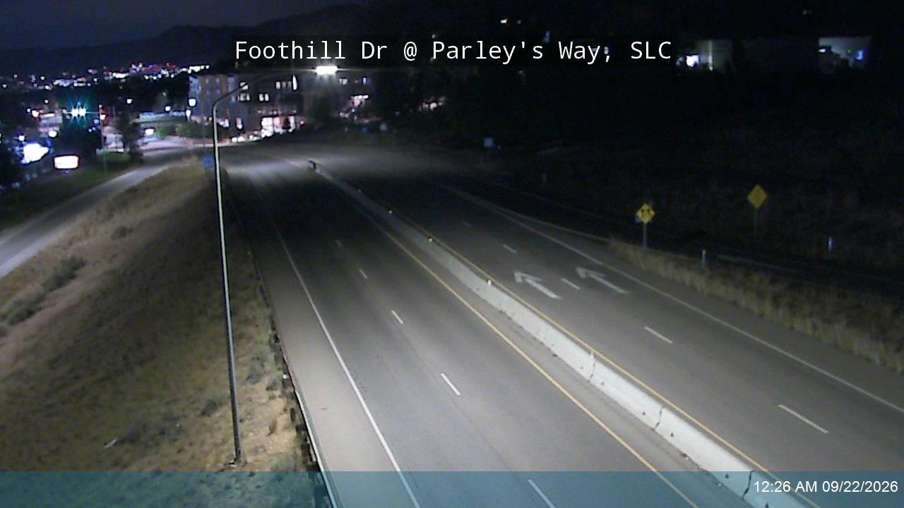 Foothill Dr / SR-186 @ Parleys Way, SLC