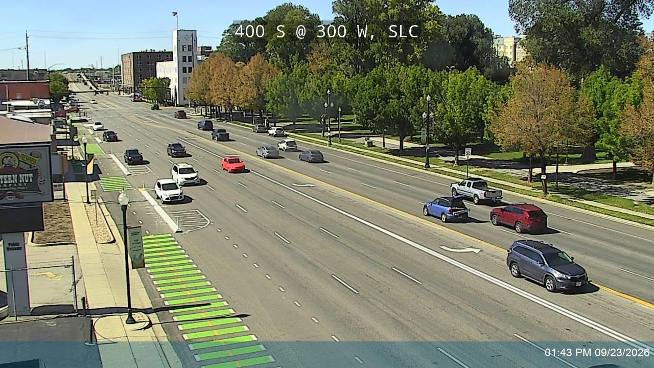 400 S / US-89 @ 300 W / John Stockton Dr / US-89, SLC