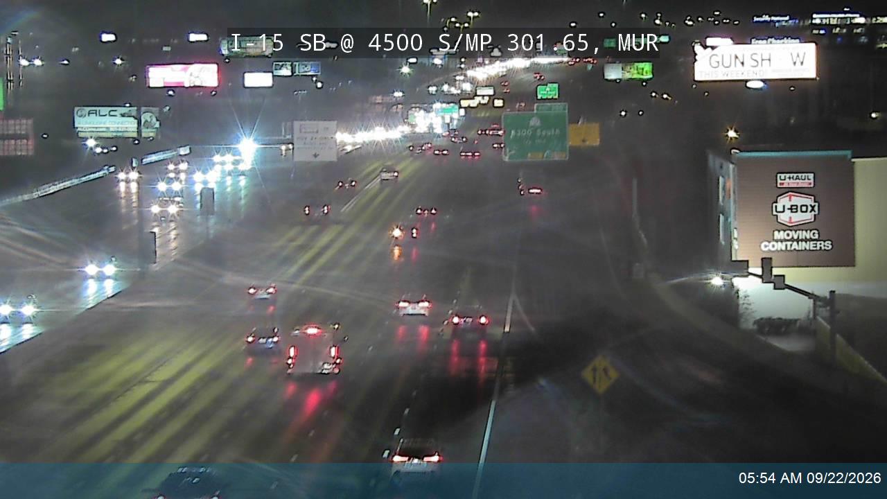 I-15 SB @ 4500 S / SR-266 / MP 301.65, MUR
