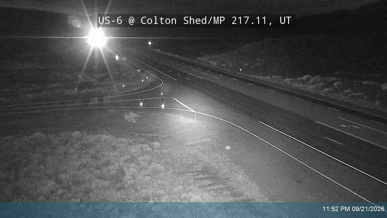 US-6 @ Colton Shed / MP 217.11, UT