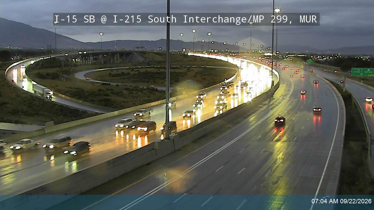 I-15 SB @ I-215 South Interchange / MP 299, MUR