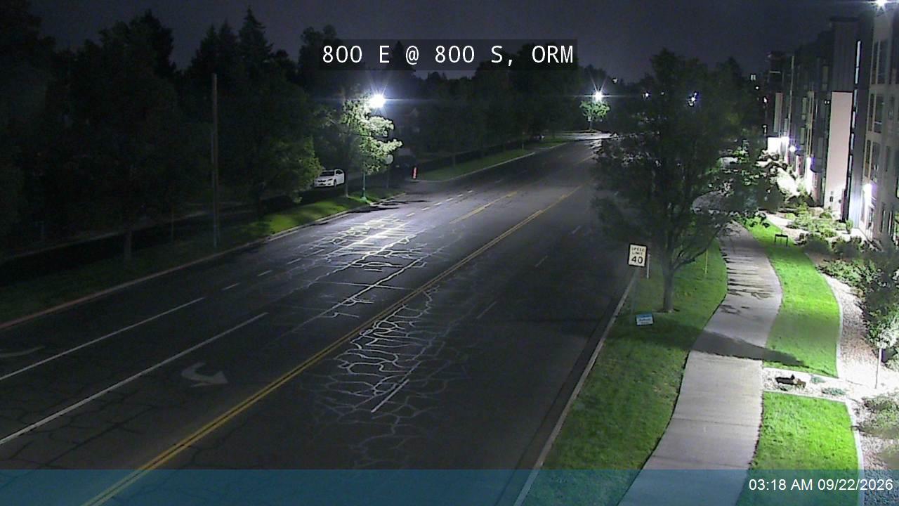 800 E @ 800 S, ORM