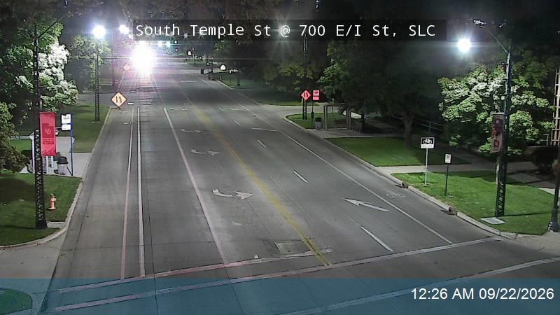 South Temple St @ 700 E / I St, SLC