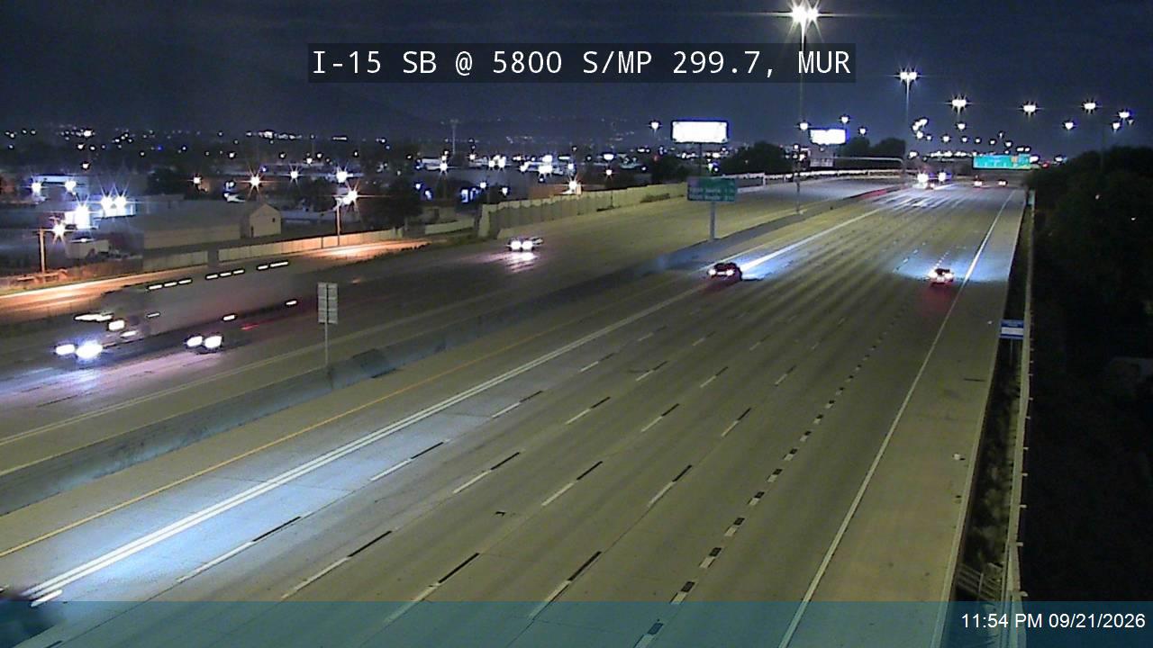 I-15 SB @ 5800 S / MP 299.7, MUR
