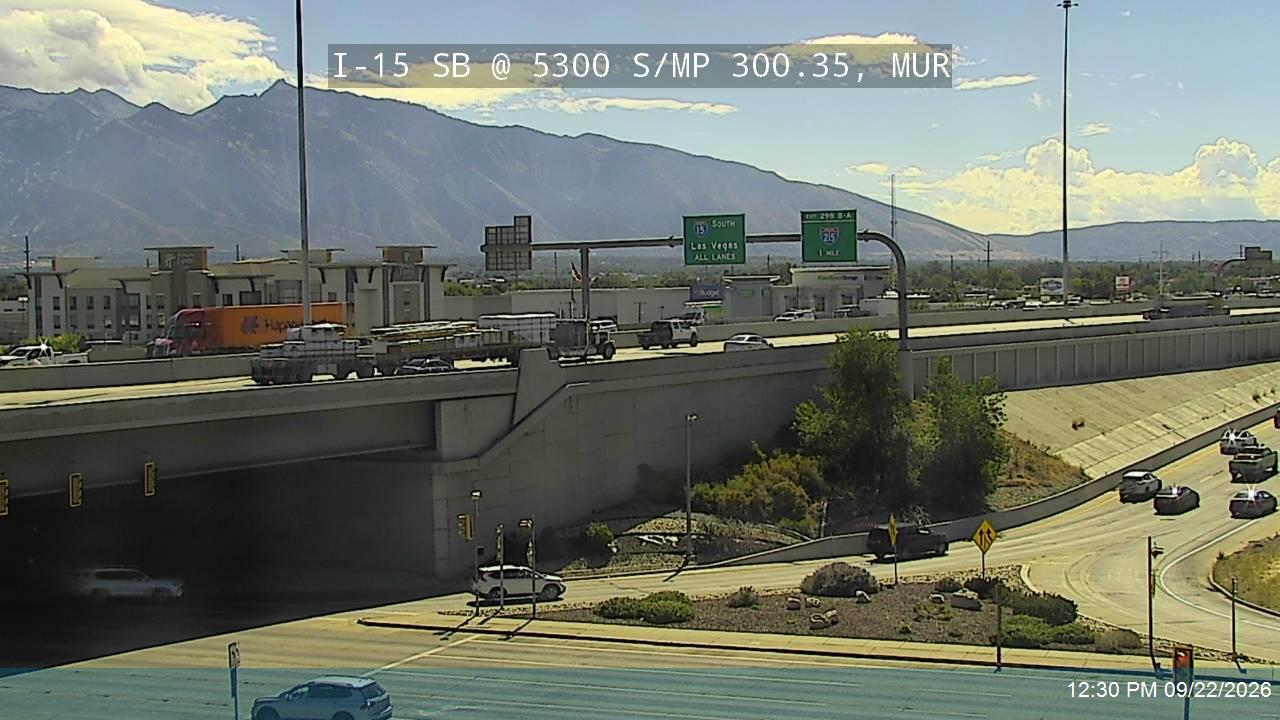 I-15 SB @ 5300 S / SR-173 / MP 300.35, MUR