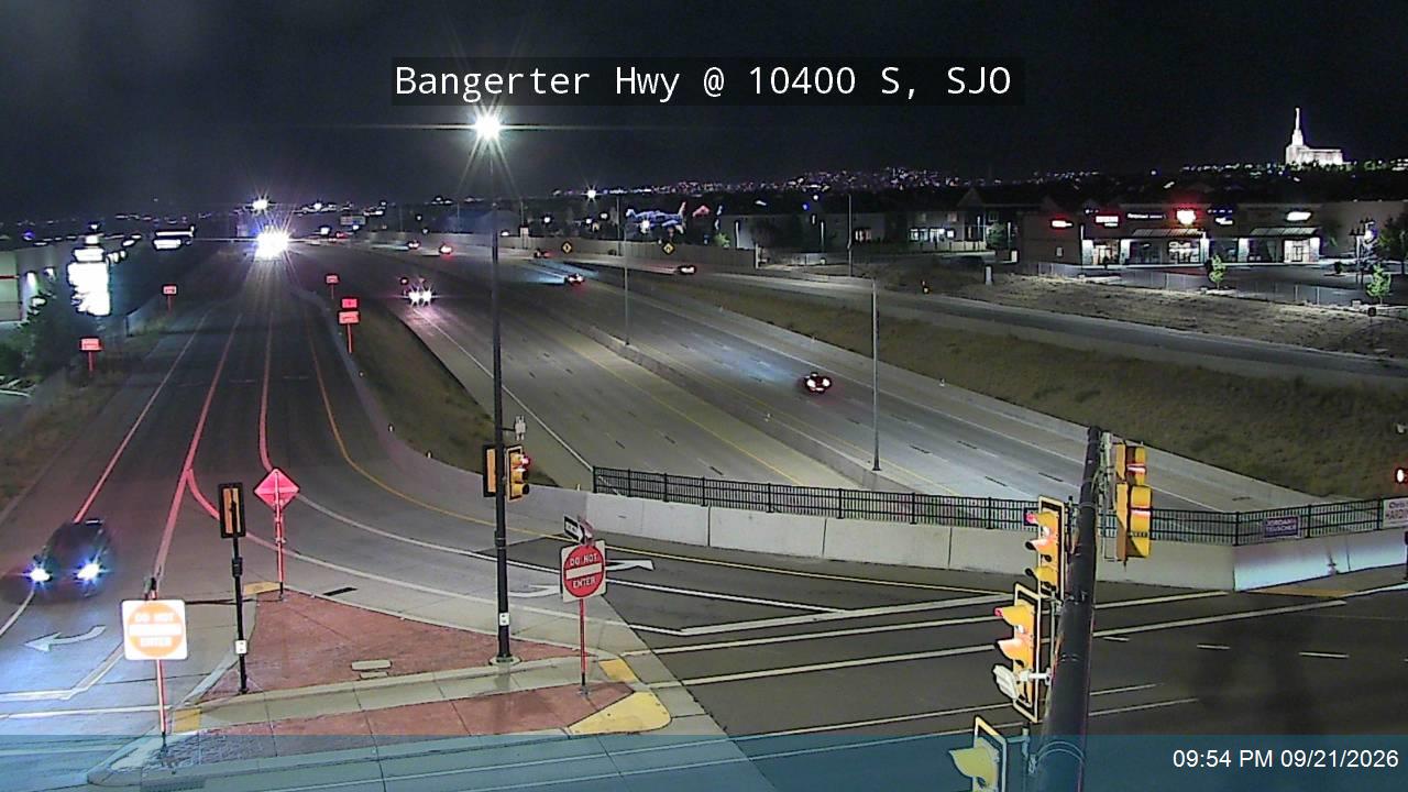 Bangerter Hwy / SR-154 @ 10400 S / South Jordan Pkwy / SR-151, SJO