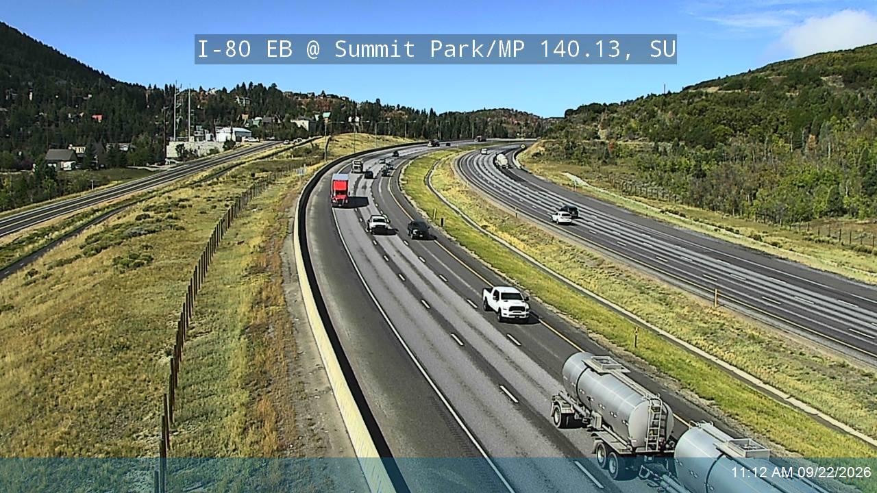 I-80 EB @ Summit Park / MP 140.13, SU
