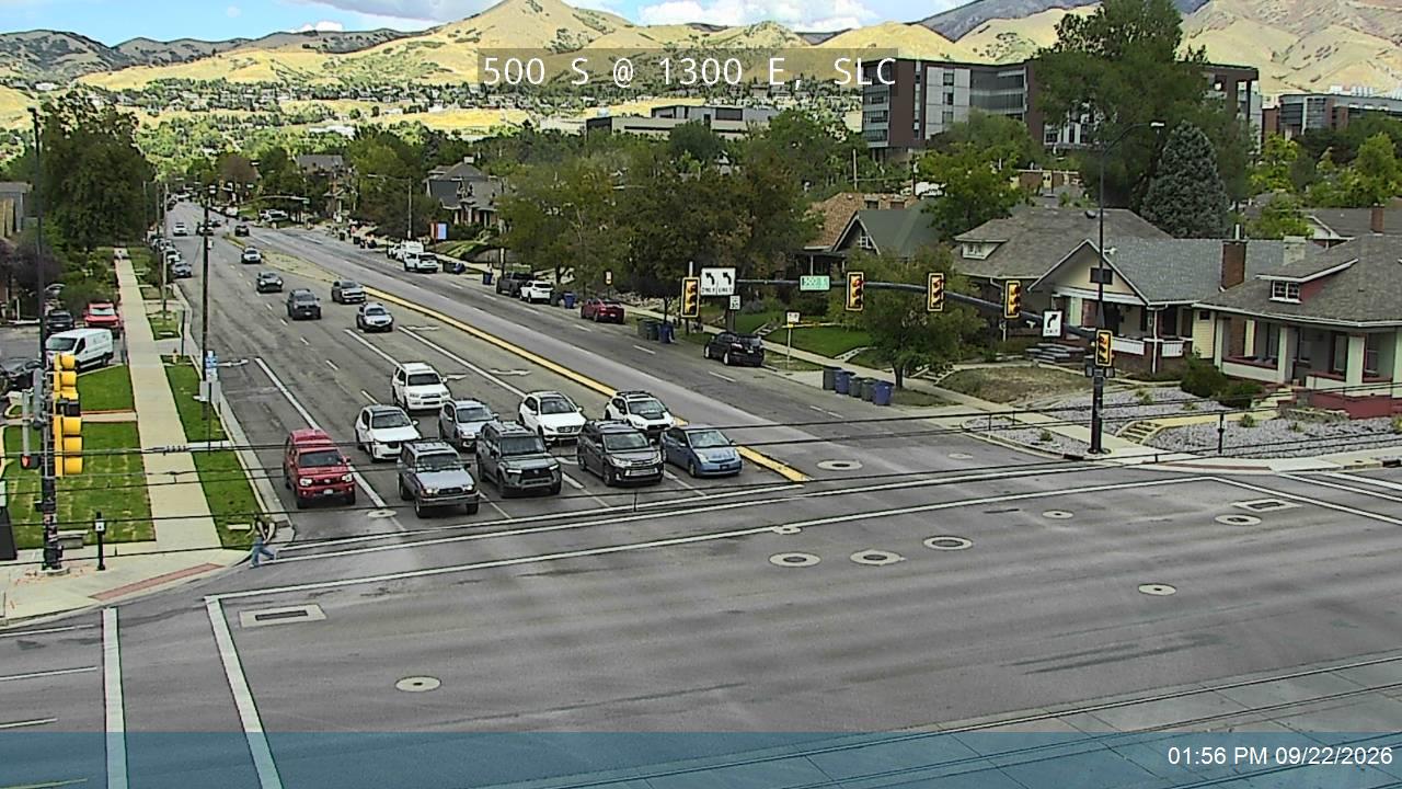 500 S / University Blvd / SR-186 @ 1300 E, SLC
