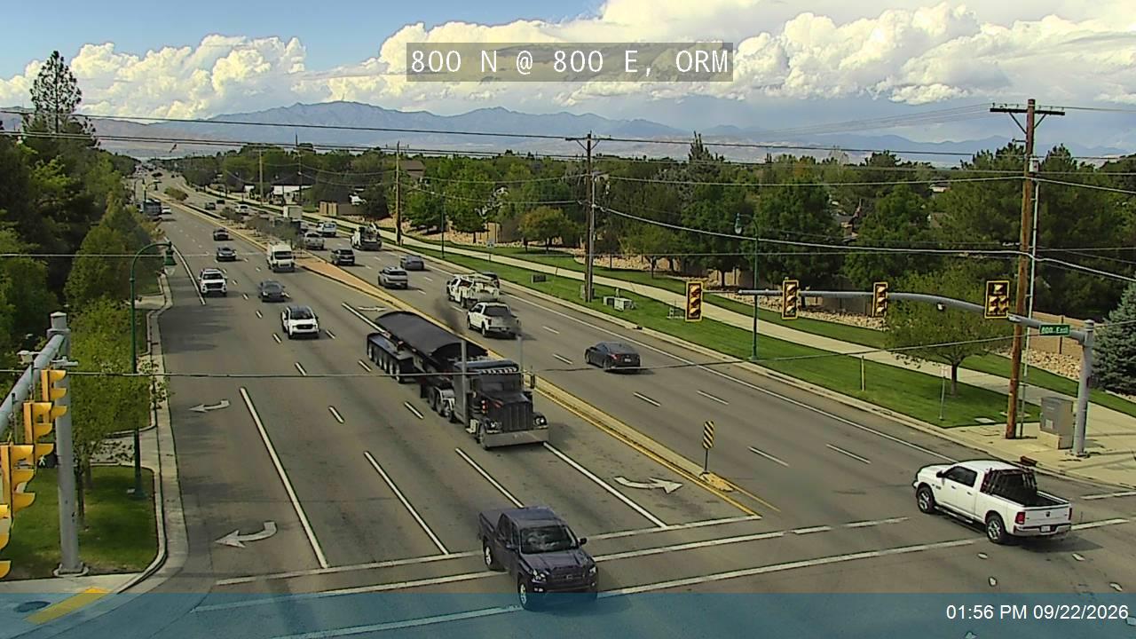 800 N / SR-52 @ 800 E, ORM
