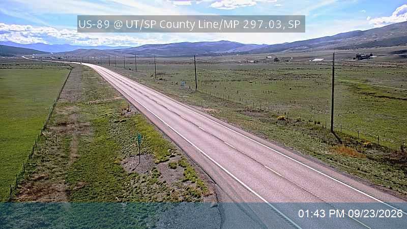 US-89 @ UT/SP County Line / MP 297.03, SP